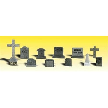 Woodland Scenics Woodland Scenics WOO2164 Woodland Scenics N Tombstones WOO2164